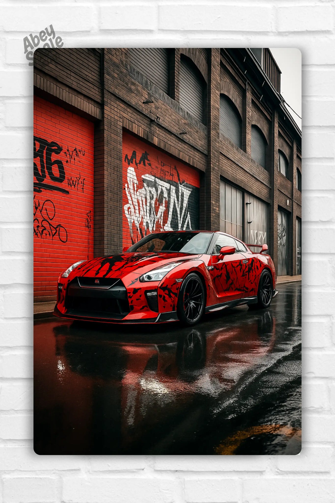 Supra Car Metal Poster 2